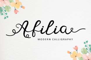 Afilia: The Friendly Script Font for Marketers
