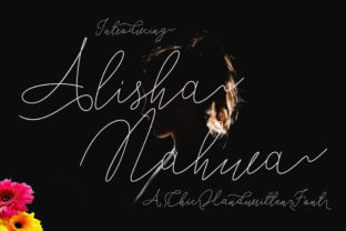 Alisha Nahwa: A Friendly Handwritten Font for Makers