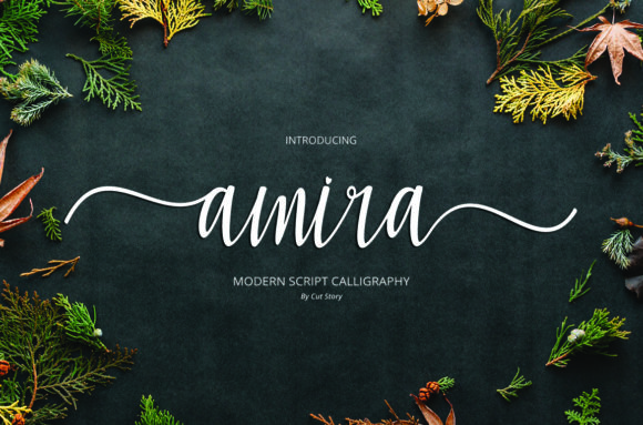 Amira: A Friendly Handwritten Font for Editorial Design