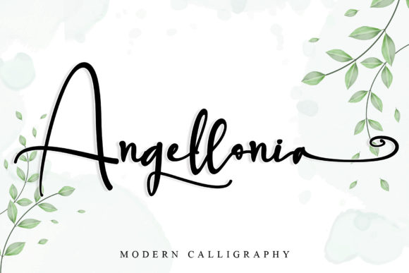 Angellonia: A Modern Handwritten Font for Editors