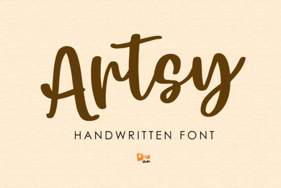 Artsy: A Modern Handwritten Font for Bold Branding