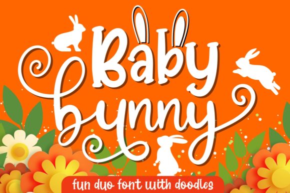 Baby Bunny: A Charming Duo Font for Editorial Design