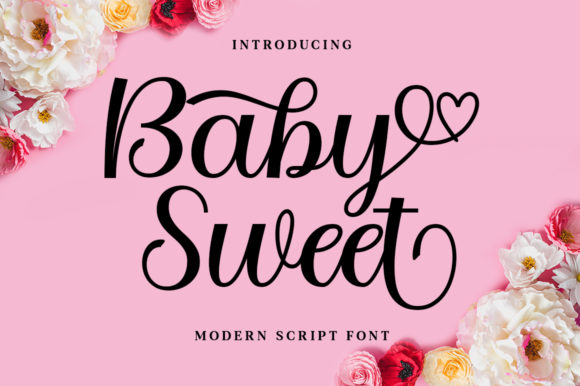 Baby Sweet: A Charming Handwritten Font for Makers