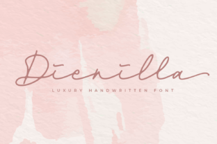 Dienilla: The Luxury Handwritten Font for Marketers