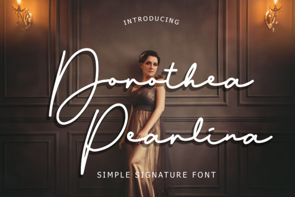 Dorothea Pearlina: A Handwritten Font for Web Design