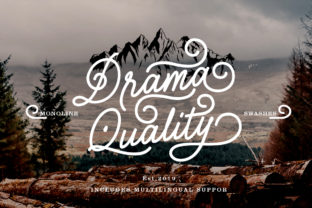 Drama Quality: A Friendly Handwritten Font for Editors
