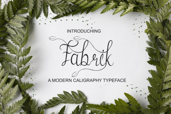 Fabrik: A Friendly Handwritten Font for Web Design