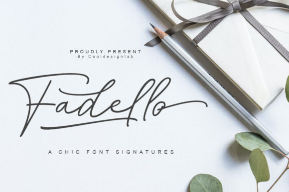 Fadello: A Versatile Script Font for Marketers