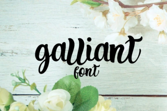 Galliant: A Friendly Handwritten Font for Small Business