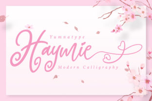 Haymie: A Friendly Handwritten Font for Web Design
