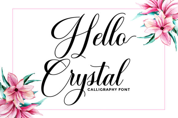Hello Crystal: A Handwritten Font for Editorial Design