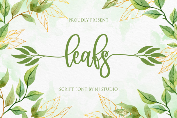 Leafs: A Friendly Handwritten Font for Editorial Design