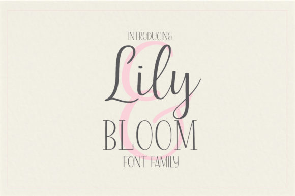 Lily Bloom Font: A Crafterβs Dream Typeface