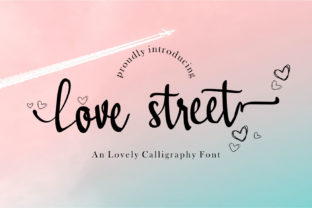Lovestreet: A Romantic Handwritten Font for Editorial Design