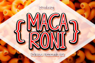 Macaroni: A Charming Script Font for Crafters