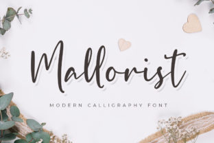 Mallorist: A Friendly Handwritten Font for Crafters