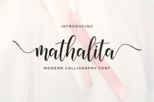 Mathalita: A Friendly Handwritten Font for Crafters