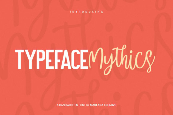 Mythics: The Perfect Script Font for Crafters