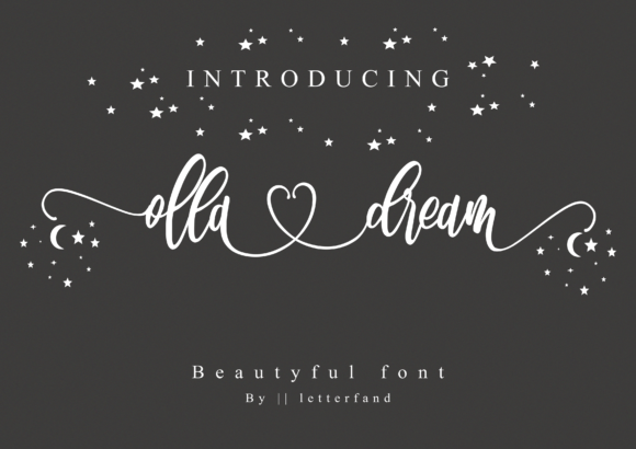 Olla Dream: A Friendly Script Font for Your Brand