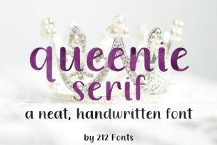 Queenie Serif: A Handwritten Typeface for Editorial Design