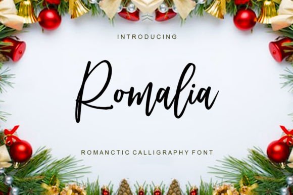 Romalia: A Handwritten Font for Elegant Branding