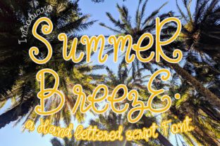 Summer Breeze: A Friendly Handwritten Font for Crafters