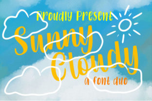 Sunny Cloudy Duo: A Versatile Typeface for Branding