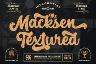 The Macksen Textured: A Friendly Script Font for Web Design