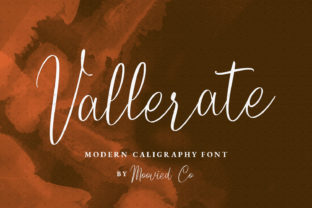 Vallerate: A Modern Handwritten Font for Campaigns